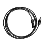 Kabel solarny 6 mm ze złączami MC4 2,5 m