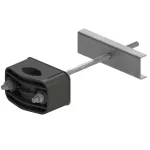 Uchwyt U-1 słupa ŻN bez odsadzenia L200 M10 fi 25-50 mm