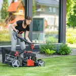 Kosiarka spalinowa Scheppach MS225-53E elektrostart + olej + nóż
