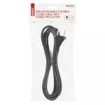 Przewód przyłączeniowy guma 2×1,0mm, 3m czarny