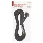 Przewód przyłączeniowy guma 3×1,5mm, 5m czarny