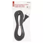 Przewód przyłączeniowy guma 2×1,5mm, 5m czarny
