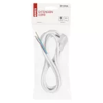Przewód przyłączeniowy PVC 3×1,5mm, 3m biały