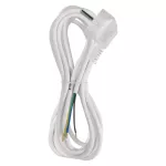 Przewód przyłączeniowy PVC 3×0,75mm, 3m biały