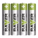 Bateria alkaliczna Raver Ultra Alkaline AAA (LR03) blister 4