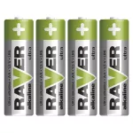 Bateria alkaliczna Raver Ultra Alkaline AA (LR6) blister 4