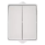 Wyłącznik natynkowy 2P IP54 biały