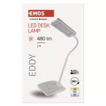 Lampa biurkowa LED EDDY biała, WW/NW/CW