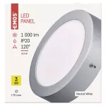 Oprawa LED okrągła 12,5W IP20 neutralna biel
