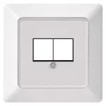 Pokrywa gniazda 2× RJ45