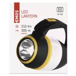 Wielofunkcyjna lampa kempingowa LED, 215 lm, 3× AA
