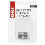 Redukcja IEC wtyczka - F gniazdo R5850.2