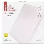 Oprawa LED kwadratowa Tori 24W IP54 neutralna biel