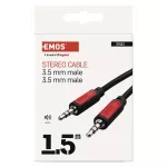Przewód AV wtyk JACK 3,5mm - wtyk JACK 3,5mm, 1,5m