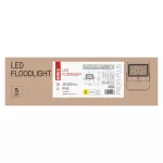 Naświetlacz LED AGENO 150W czarny neutralna biel