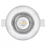 Oczko LED Exclusive 5W neutralna biel, srebrny