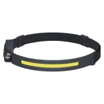 Latarka czołowa LED COB, 380 lm Li-Pol 1200mAh ładowalna