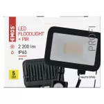 Naświetlacz LED INOVO z czujnikiem PIR 20W neutralna biel