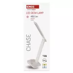 Lampa biurkowa LED CHASE biała