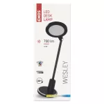 Lampa biurkowa LED WESLEY czarna