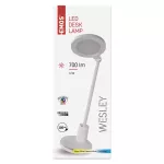 Lampa biurkowa LED WESLEY biała
