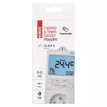 Termostat gniazdkowy z funkcją timera cyfrowego 2w1