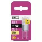 Żarówka LED Classic JC / G9 / 1,9 W (22 W) / 210 lm / ciepła biel
