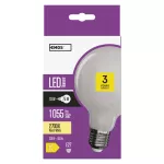 Żarówka LED Filament Globe / E27 / 7,8 W (75 W) / 1 055 lm / ciepła biel