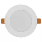 Panel LED wpuszczany RUBIC, okrągły, biały, 9W, naturalna biel