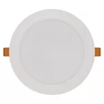 Panel LED wpuszczany RUBIC, okrągły, biały, 18W, naturalna biel