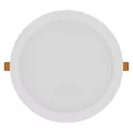 Panel LED wpuszczany RUBIC, okrągły, biały, 24W, naturalna biel