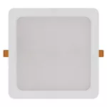 Panel LED wpuszczany RUBIC, kwadrat, biały, 24W, naturalna biel