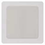 Panel LED natynkowy RUBIC 2w1, kwadrat, biały, 18W, naturalna biel