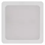 Panel LED natynkowy RUBIC 2w1, kwadrat, biały, 24W, naturalna biel