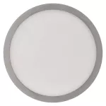 Panel LED natynkowy NEXXO, okrągły, srebrny, 12,5W, CCT