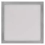 Panel LED natynkowy NEXXO, kwadrat, srebrny, 12,5W, CCT