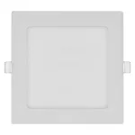 Panel LED wpuszczany NEXXO, kwadrat, biały, 12W, ciepła biel