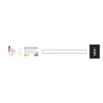 Oprawa liniowa LED ORTO 19W, biała neutralna