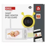 GoSmart Niania elektroniczna IP-500 GUARD obrotowa z monitorem / Wi-Fi
