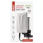 Antena uniwersalna VILLAGE CAMP–V400, DVB-T2, FM, DAB, filtr LTE/4G/5G