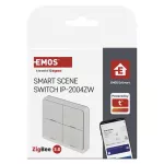 GoSmart Przełącznik scen IP-2004ZW, ZigBee 3.0, czteroprzyciskowy