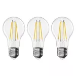 Żarówka LED Filament A60 / E27 / 5 W (75 W) / 1 060 lm / ciepła biel 3PK