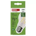 Żarówka LED Filament A60 / E27 / 5 W (75 W) / 1 060 lm / neutralna biel