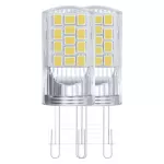 Żarówka LED Classic JC / G9 / 4 W (40 W) / 470 lm / ciepła biel, 2PK