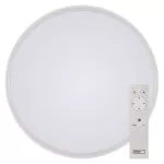 Oprawa LED LIVI 40 cm, 30 W, ciepła-zimna biel, ściemnialna, z pilotem