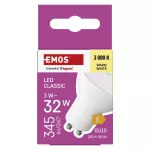 Żarówka LED Classic MR16 biały/ GU10 / 3 W (32 W) / 345 lm / ciepła biel