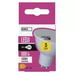Żarówka LED Classic MR16 / GU10 / 7 W (60 W) / 800 lm / neutralna biel / ściemnialna