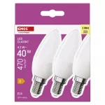 Żarówka LED Classic świeczka / E14 / 4,2 W (40 W) / 470 lm / ciepła biel ZQ3E21.3