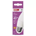 Żarówka LED Classic świeczka / E27 / 4,2 W (40 W) / 470 lm / neutralna biel