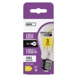 Żarówka LED Filament A60 / E27 / 7,5 W (75 W) / 1 055 lm / neutralna biel / ściemnialna